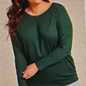 Maurice’s Pine Green Dakota Dolman Sweater size 1X